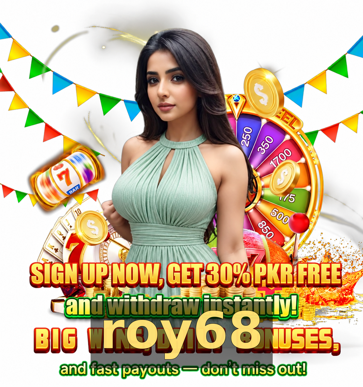 Métodos de pagamento aceitos na roy68